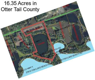 16.35 Acres in Otter Tail County