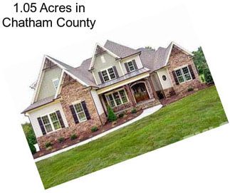 1.05 Acres in Chatham County