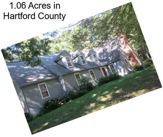 1.06 Acres in Hartford County