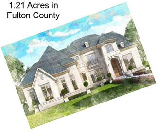1.21 Acres in Fulton County