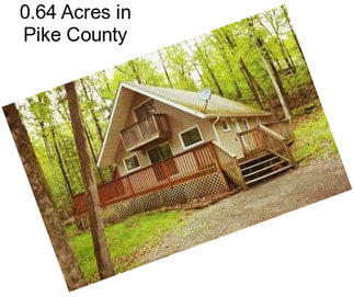 0.64 Acres in Pike County