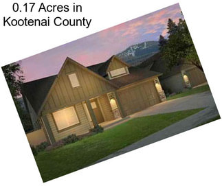 0.17 Acres in Kootenai County