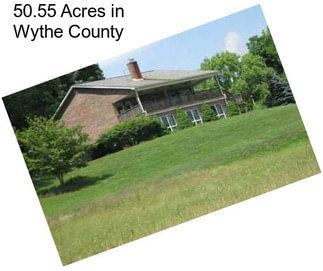 50.55 Acres in Wythe County