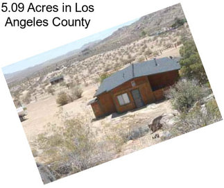 5.09 Acres in Los Angeles County