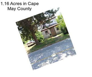 1.16 Acres in Cape May County