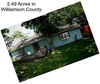 2.49 Acres in Williamson County