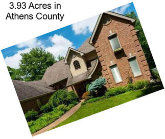 3.93 Acres in Athens County