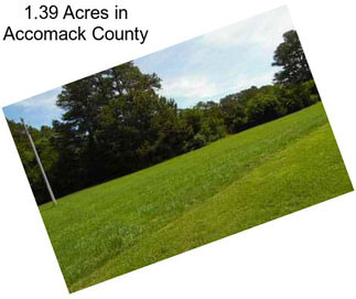 1.39 Acres in Accomack County
