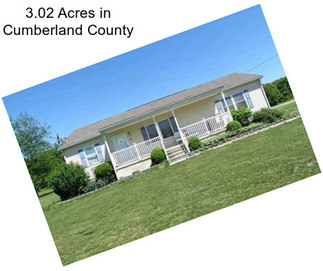 3.02 Acres in Cumberland County