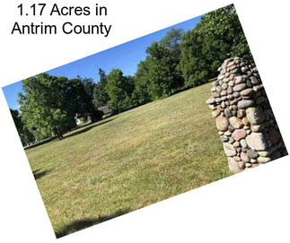 1.17 Acres in Antrim County
