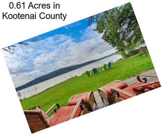 0.61 Acres in Kootenai County