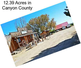 12.39 Acres in Canyon County