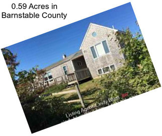 0.59 Acres in Barnstable County