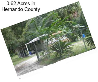 0.62 Acres in Hernando County