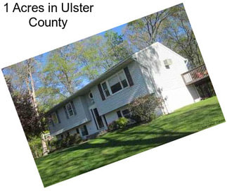 1 Acres in Ulster County