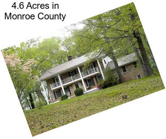 4.6 Acres in Monroe County