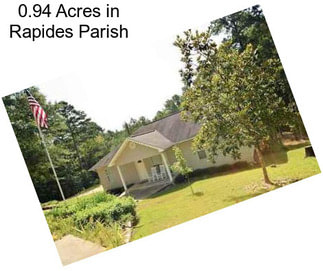 0.94 Acres in Rapides Parish