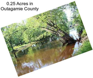 0.25 Acres in Outagamie County