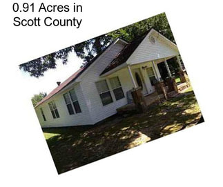 0.91 Acres in Scott County