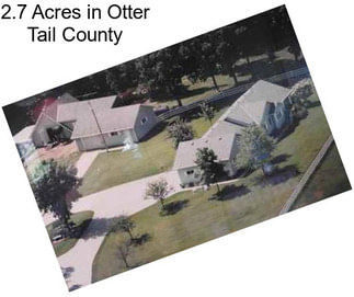 2.7 Acres in Otter Tail County