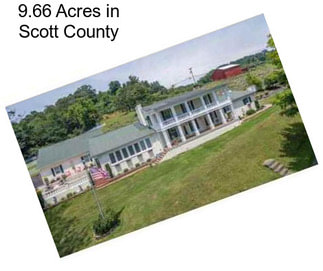 9.66 Acres in Scott County