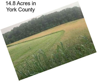 14.8 Acres in York County