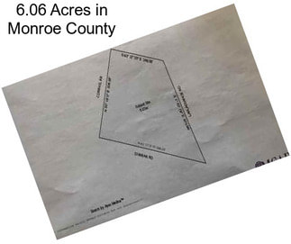 6.06 Acres in Monroe County