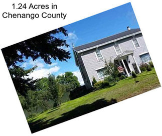 1.24 Acres in Chenango County