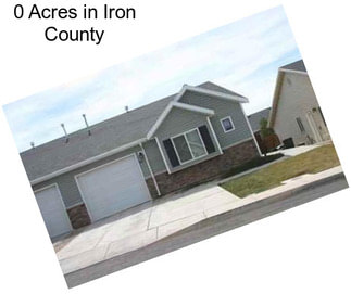 0 Acres in Iron County