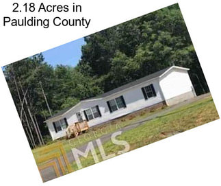 2.18 Acres in Paulding County