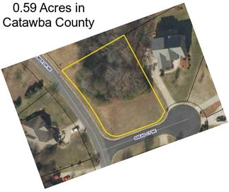 0.59 Acres in Catawba County