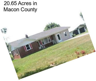 20.65 Acres in Macon County
