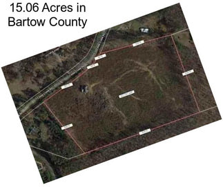 15.06 Acres in Bartow County