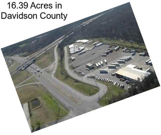 16.39 Acres in Davidson County