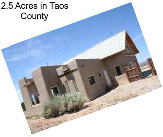 2.5 Acres in Taos County
