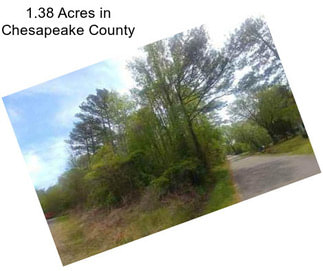 1.38 Acres in Chesapeake County