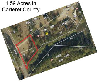 1.59 Acres in Carteret County