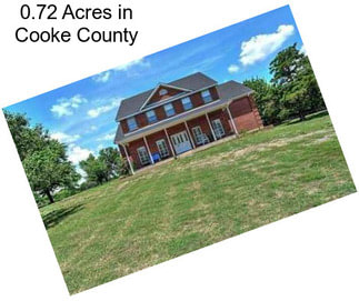 0.72 Acres in Cooke County