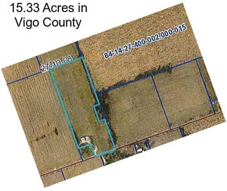 15.33 Acres in Vigo County