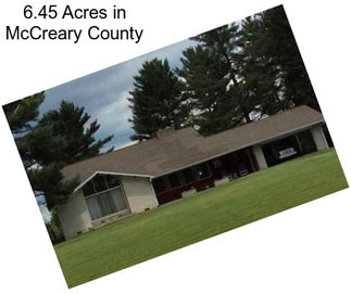 6.45 Acres in McCreary County