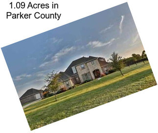 1.09 Acres in Parker County