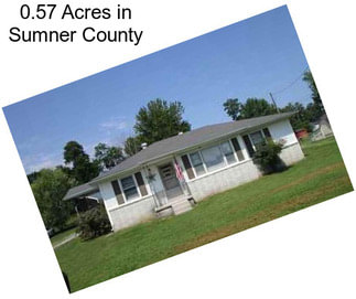 0.57 Acres in Sumner County