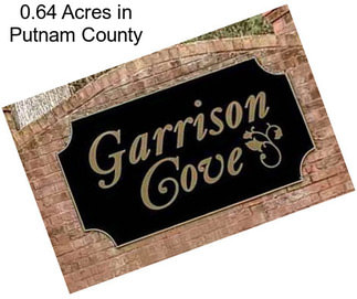 0.64 Acres in Putnam County