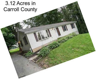 3.12 Acres in Carroll County