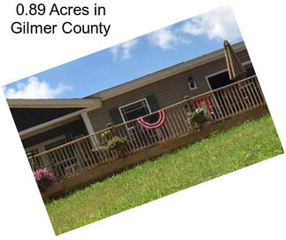 0.89 Acres in Gilmer County
