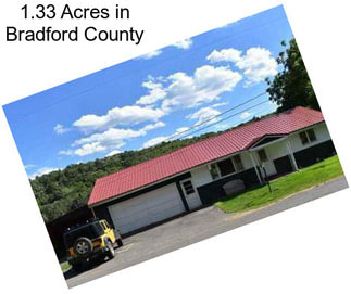 1.33 Acres in Bradford County