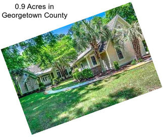 0.9 Acres in Georgetown County