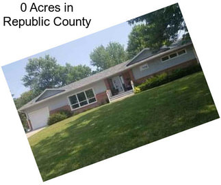 0 Acres in Republic County