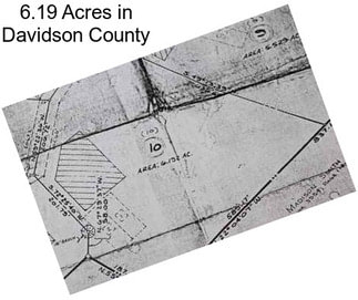 6.19 Acres in Davidson County