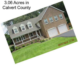 3.06 Acres in Calvert County